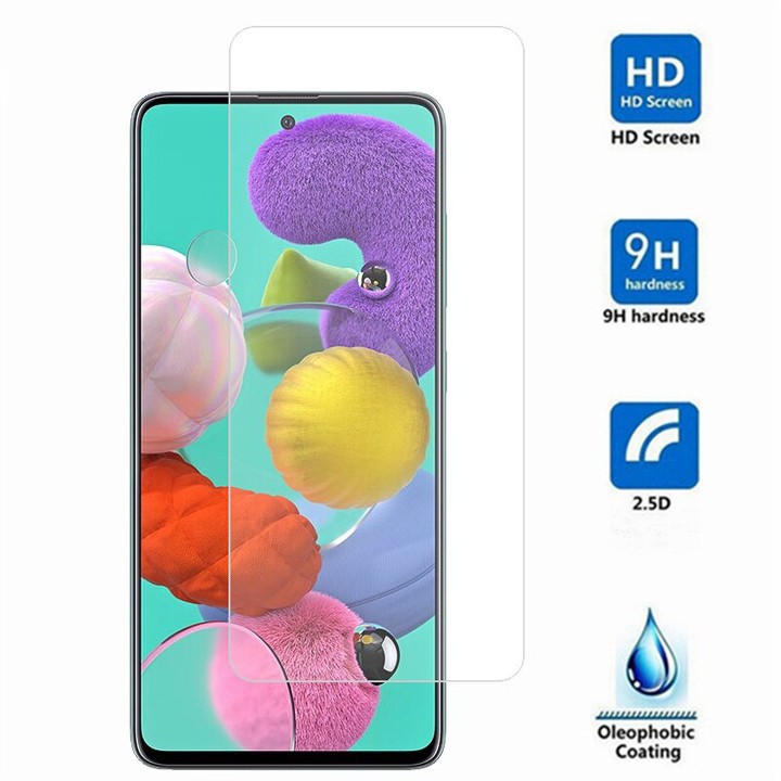 Tấm dán kính cường lực dành cho SamSung Galaxy A71 chống vỡ, chống xước màn hình