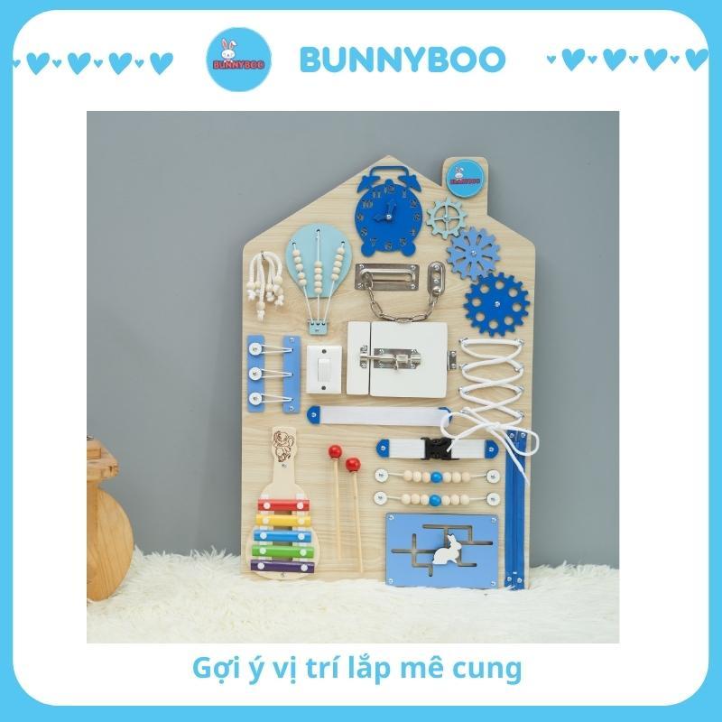 Phụ kiện bảng bận rộn cho bé - Tự thiết kế Busy board Montessori combo tiết kiệm