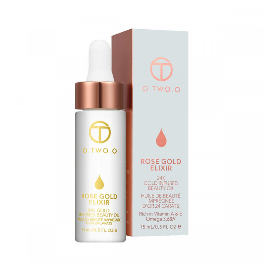 Dầu Dưỡng Môi Và Mặt O.TWO.O Rose Gold