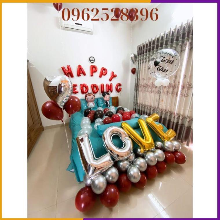 Set bóng trang trí phòng cưới PC007 HOT năm 2020