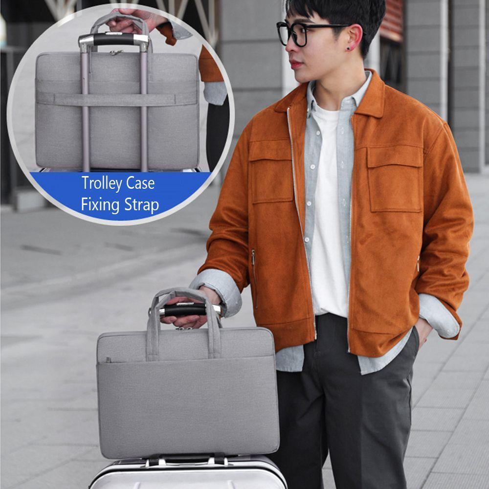 Túi Đựng Laptop Chống Sốc Kích Thước 13 14 15.6 inch Phong Cách Doanh Nhân Thời Trang