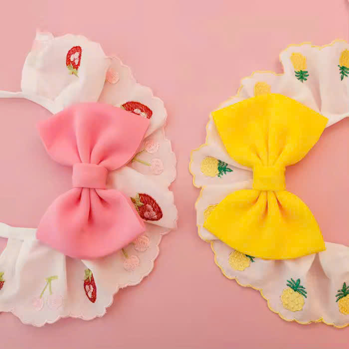 KHĂN QUÀNG CỔ KHĂN YẾM VÒNG ĐEO CỔ DỄ THƯƠNG CHO THÚ CƯNG CHÓ MÈO