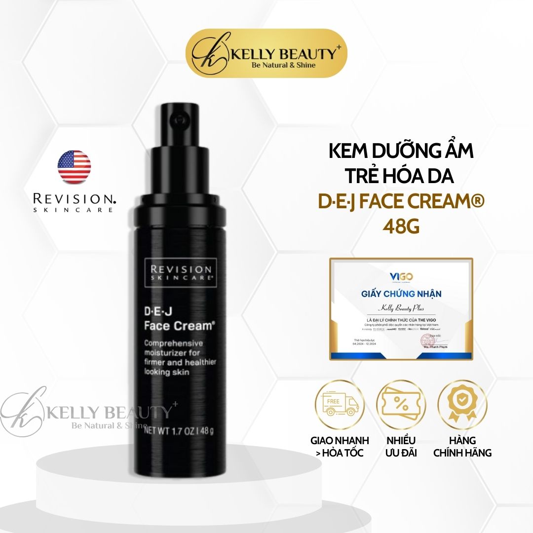 Kem Dưỡng Ẩm, Trẻ Hóa Da Revision D·E·J Face Cream | Kelly Beauty