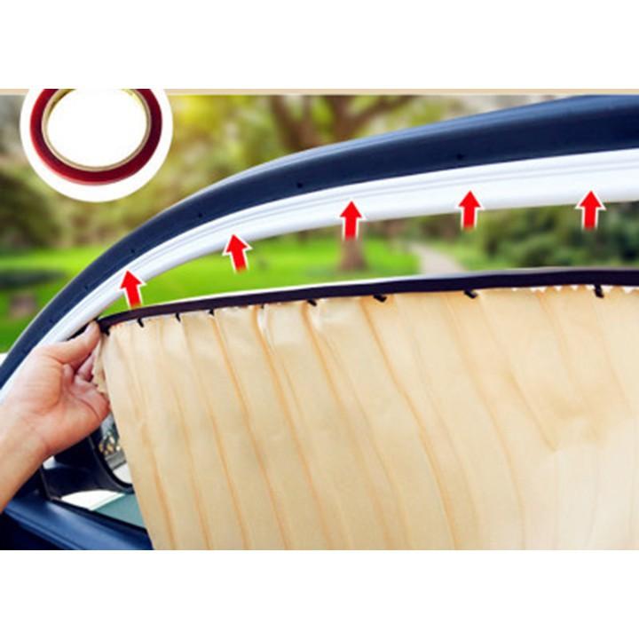 Rèm che nắng xe Mazda CX5 Vải Lụa Cao Cấp Gắn Nam Châm Keo 3M