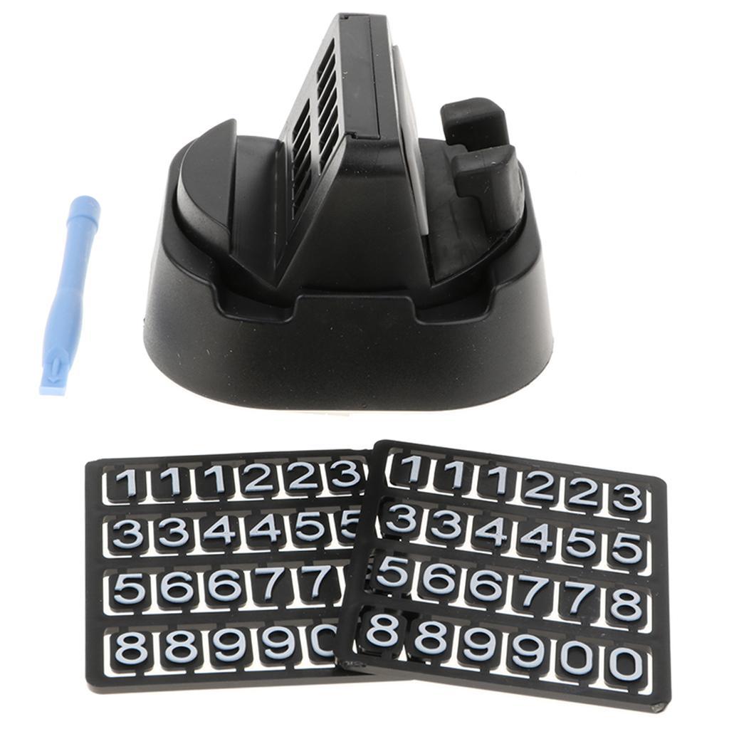 2 in 1 Car Phones Holder Mount Bracket with Temporary Parking Card