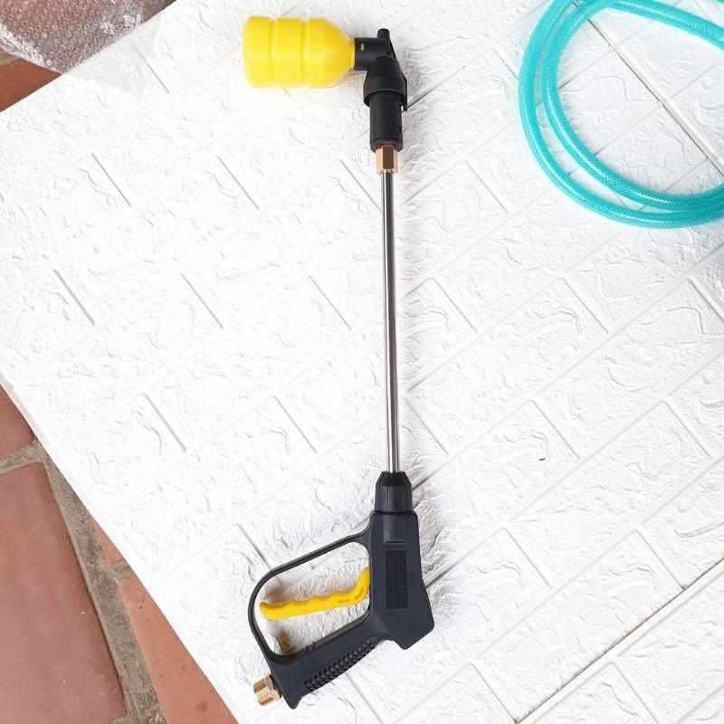 Máy rửa xe Sakura nhật bản dây 15m súng dài, máy xịt rửa đa năng