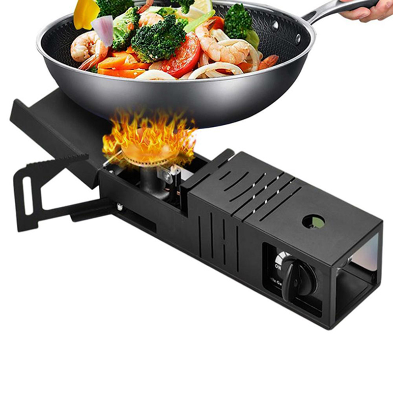 Bếp Gas Mini Di Động Cắm Trại Dã Ngoại Ngoài Trời BBQ