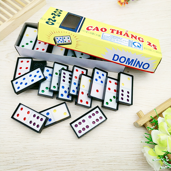 Bộ đồ chơi cờ Domino bằng nhựa