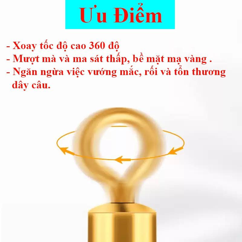 Vỉ 5 Khóa Link Số 9 , Mà Ní Buộc Trục Câu Đài Câu Đơn Chống Xoắn Cao Cấp PK-1