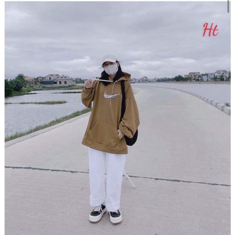 Áo hoodie Cotton phẩy vằn H2A