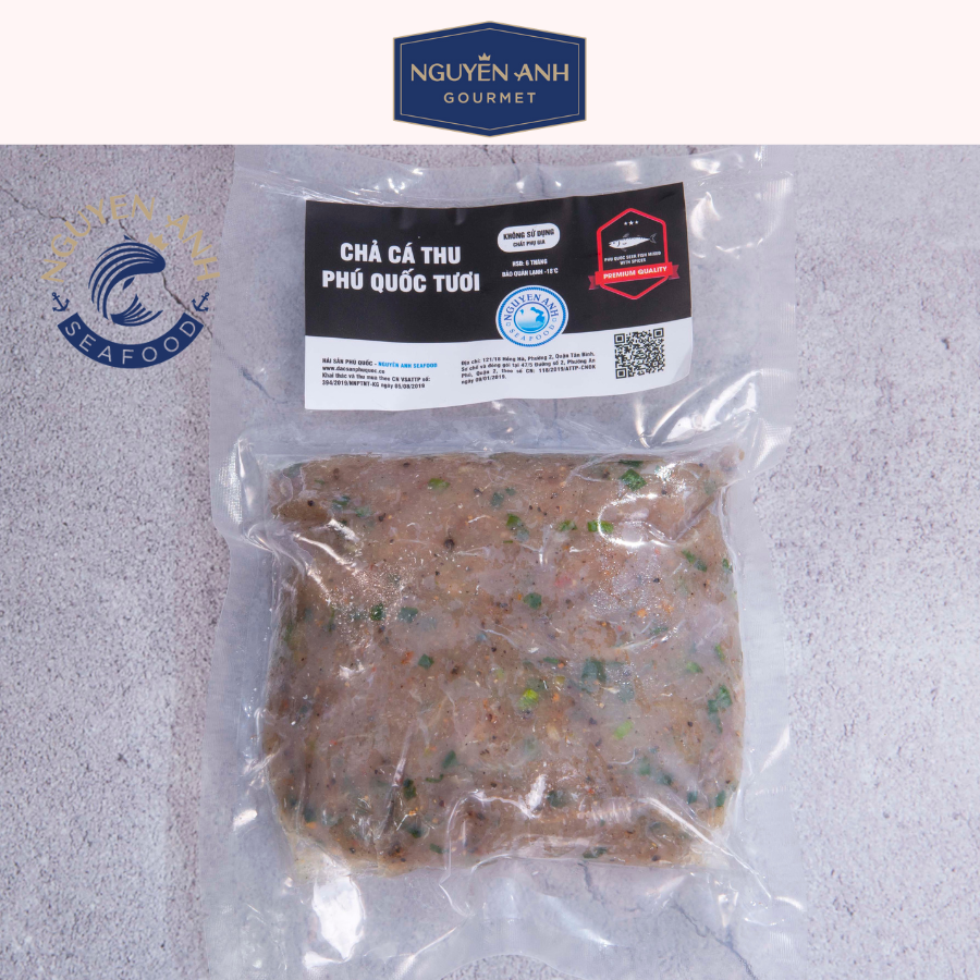 Chả cá thu tươi Nguyên Anh đặc sản Phú Quốc 500g