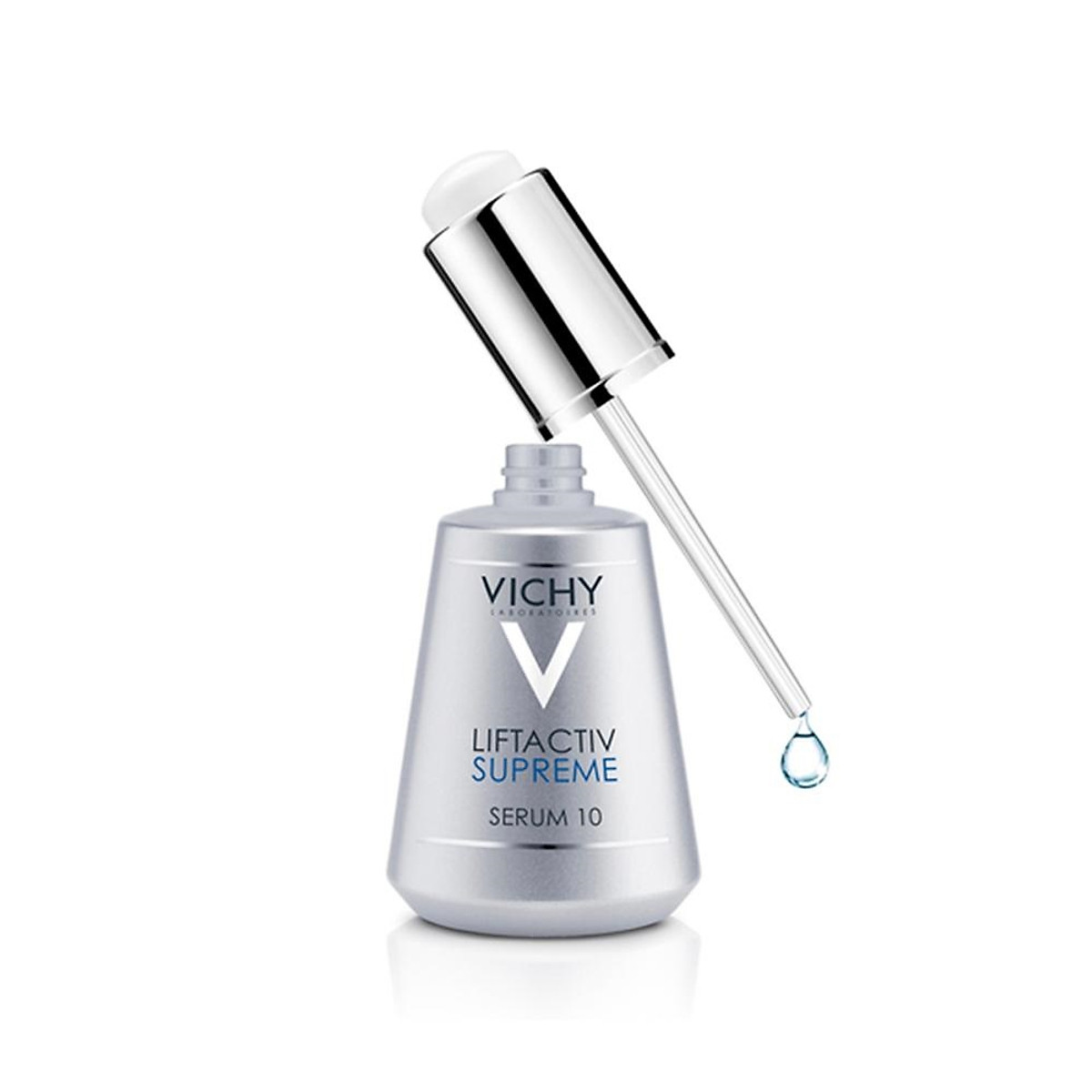 Dưỡng chất giúp ngăn ngừa 10 dấu hiệu lão hóa &amp; làm săn chắc làn da VICHY Liftactiv Supreme Serum 30ml + Quà tặng