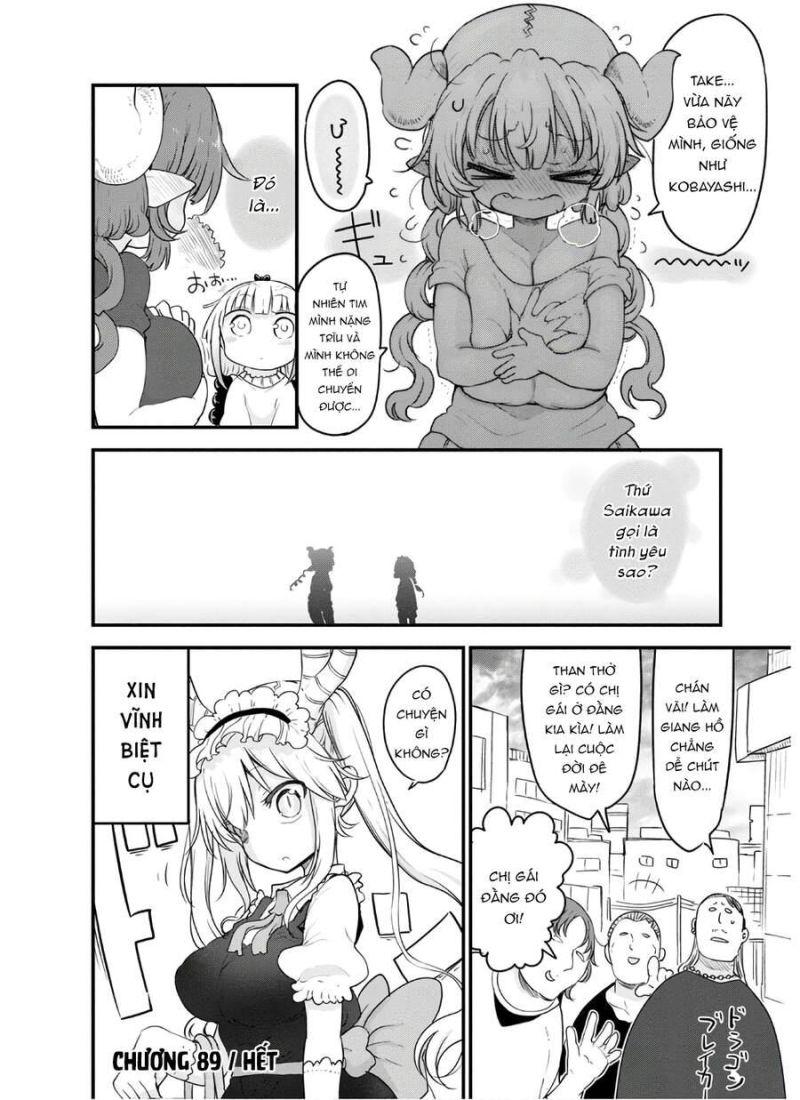 cô rồng hầu gái của kobayashi-san chapter 89 14