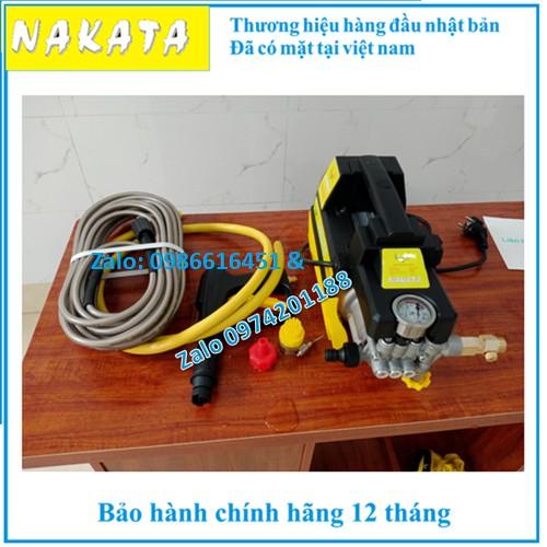 Máy rửa xe NAKATA N8 Siêu rẻ- đầy đủ phụ kiện