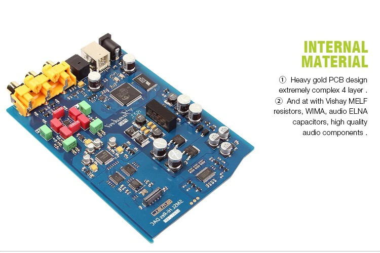 Bộ Giải Mã Âm Thanh SMSL Sanskrit-PRO DAC Digital to Analog Converter Support 32bit/384KHz DSD512 Decoding USB/Optical/Coaxial Input - Hàng Chính Hãng