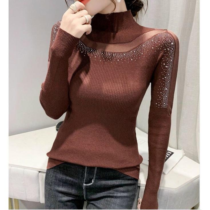 ÁO LEN ĐÍNH ĐÁ CAO CẤP