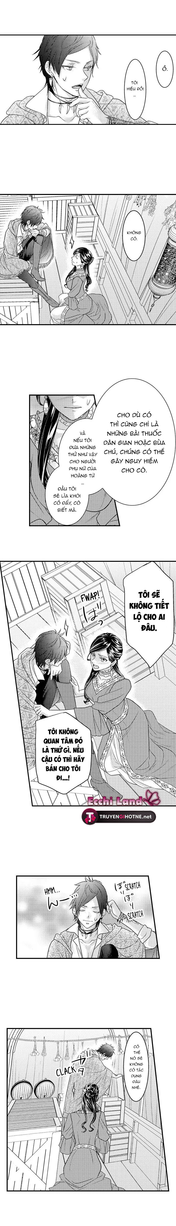 chuyển sinh vào thế giới khác ~ nếu muốn trở thành nữ hoàng hãy tìm cách để được hoàng đế sủng ái vào ban đêm chapter 66.1 3