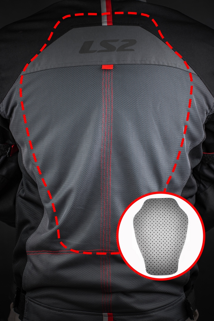 Áo Thời Trang Bảo Hộ Lái Moto, Xe Máy LS2 Alba Man - GARA20