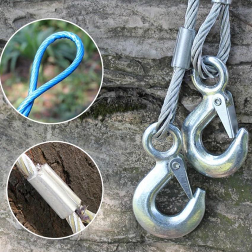 Dây cáp kéo xe ô tô lõi thép bọc nhựa chống rỉ TI 402