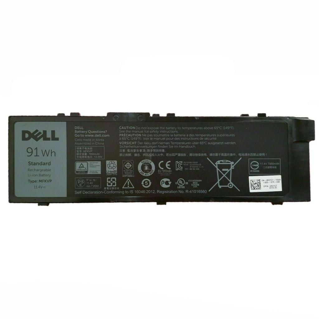 Pin Battery dùng cho Dell Precision 15 (7510) 17 (7710) Precision 17 7710 15 7510 M7710 0RDYCT GR5D3 11.4V 91Wh MFKVP