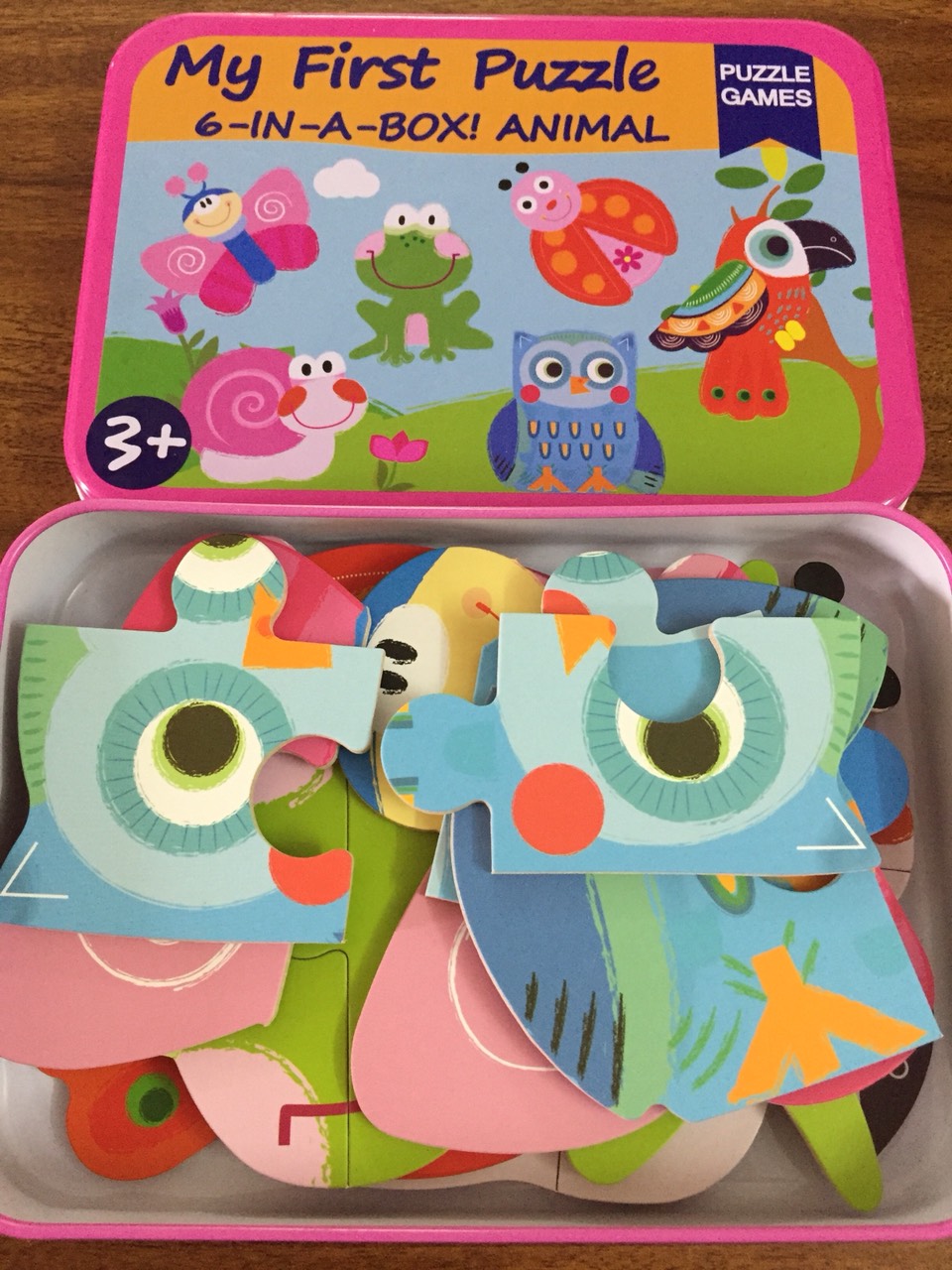 Puzzle gỗ 3,4,5,6 mảnh