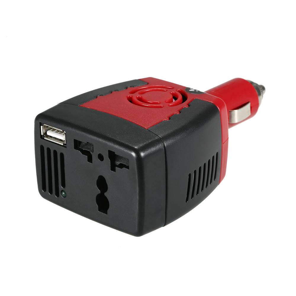 150W DC 12V to AC 110V Inverter Auto Voltage Converter Car Power Inverter Adapter with Cigarette Lighter