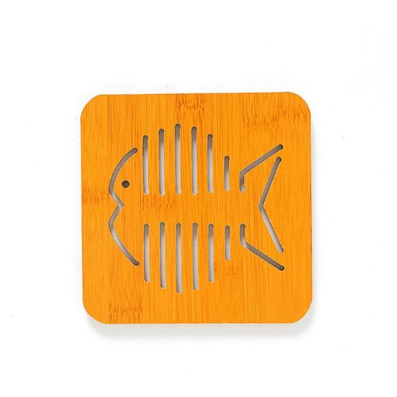 Tấm lót nồi bằng gỗ tre nhiều hình