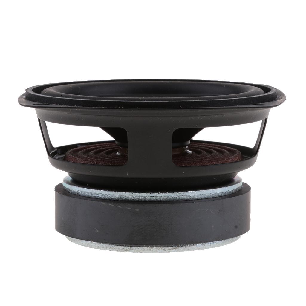 2Piece 3Inch Audio Woofer Bass Speaker 20W Square Loudspeaker High Fidelity