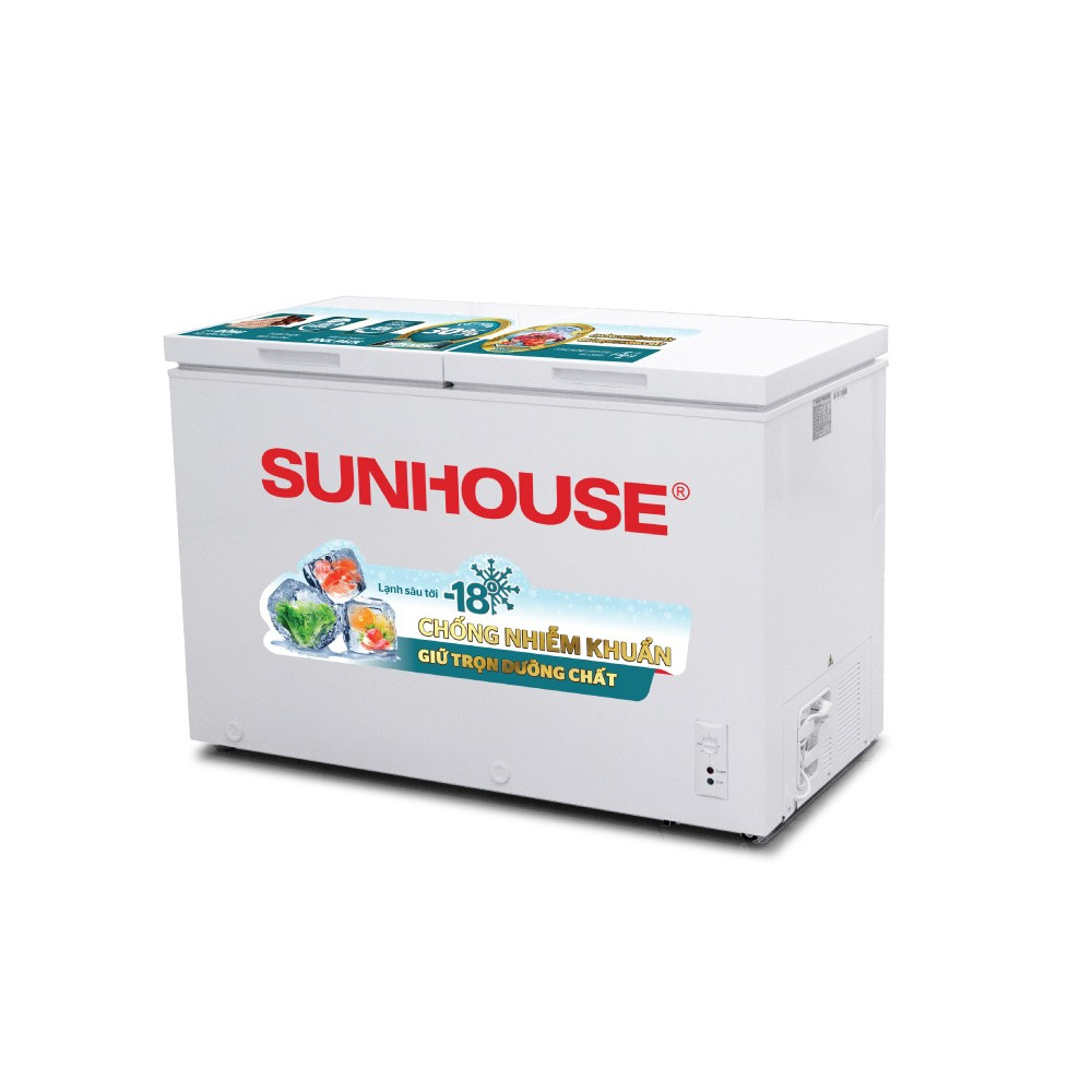 Tủ đông 2 ngăn 2 cánh SUNHOUSE SHR-F2472W2 - Hàng Chính Hãng