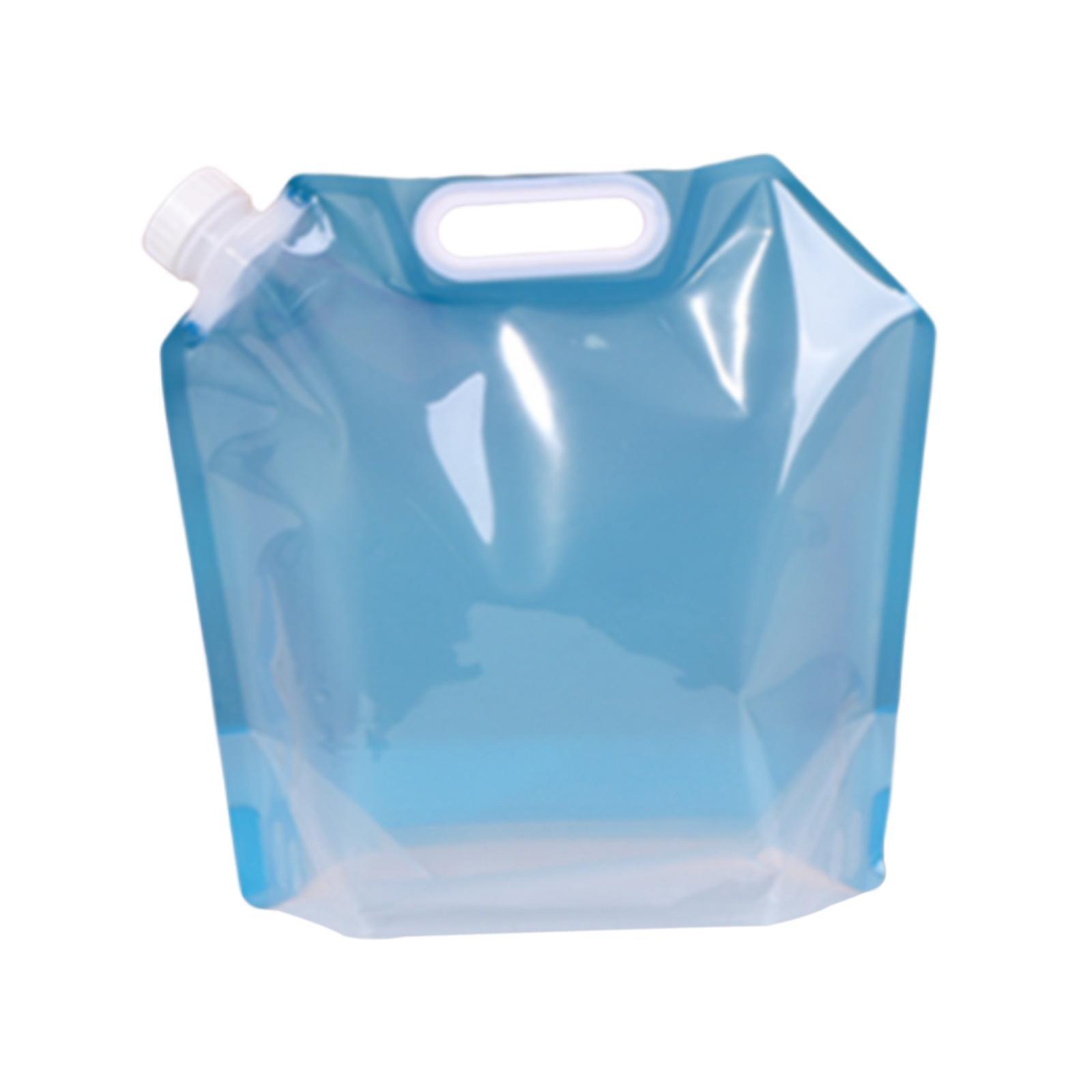 Foldable Water Tank Container Bag 5L Outdoor Drinking Tool Durable 32.5x30cm