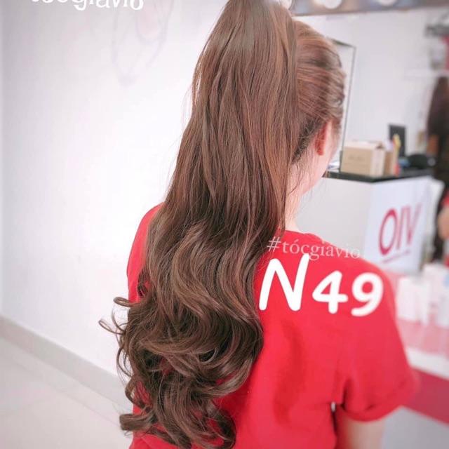 Tóc giả ngoặm xù sóng chịu nhiệt 180 độ
