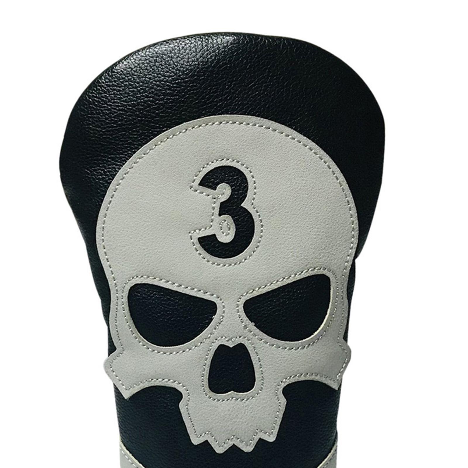 2 Pieces Golf Head Cover Club Headcover Protector Golfer Equipment