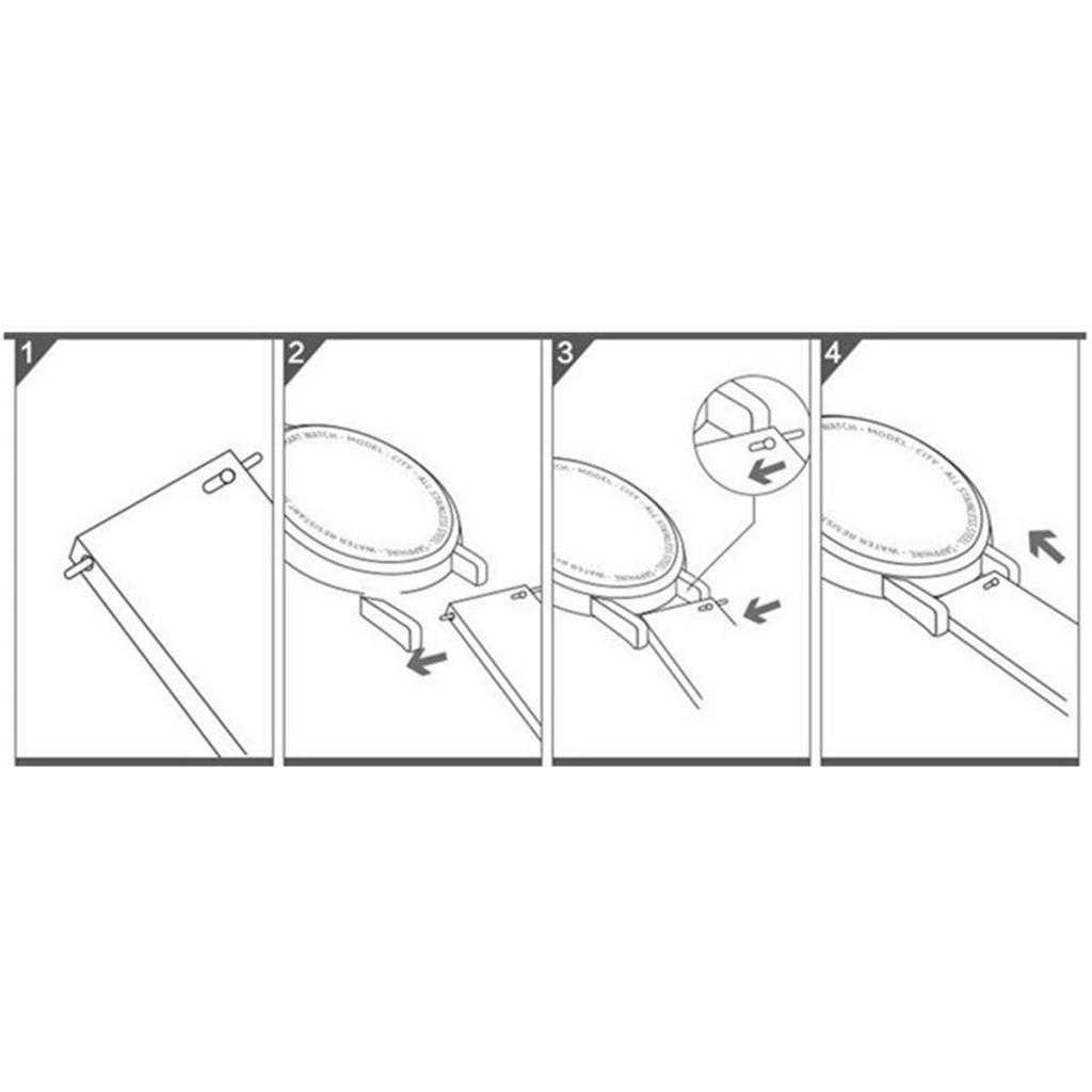 2Pcs 20mm Quick Release Watch Band Straps, Silicone Replacement Wristband