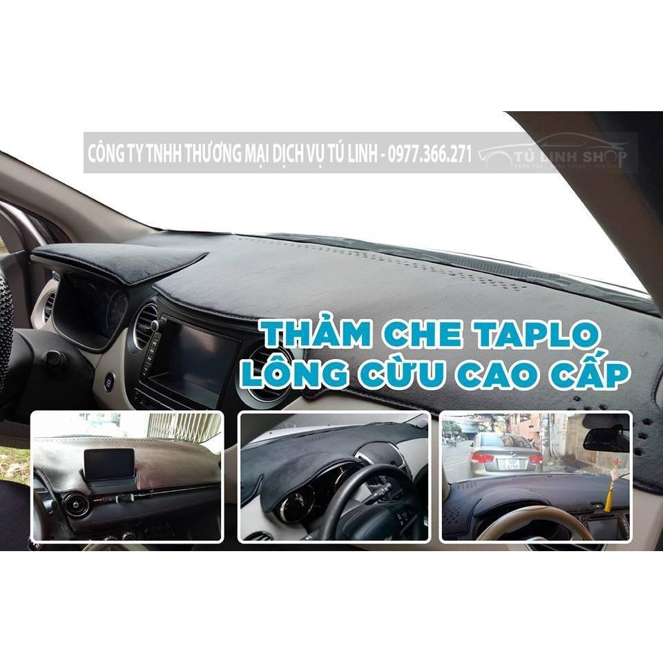 Thảm taplo MG ZS bằng lông Cừu 3 lớp hoặc Da Cacbon