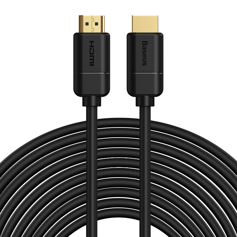 Cáp HDMI Siêu Nét Baseus High definition Series HDMI To HDMI Adapter Cable 4K/60Hz New Upgraded 2.0 (hàng chính hãng)