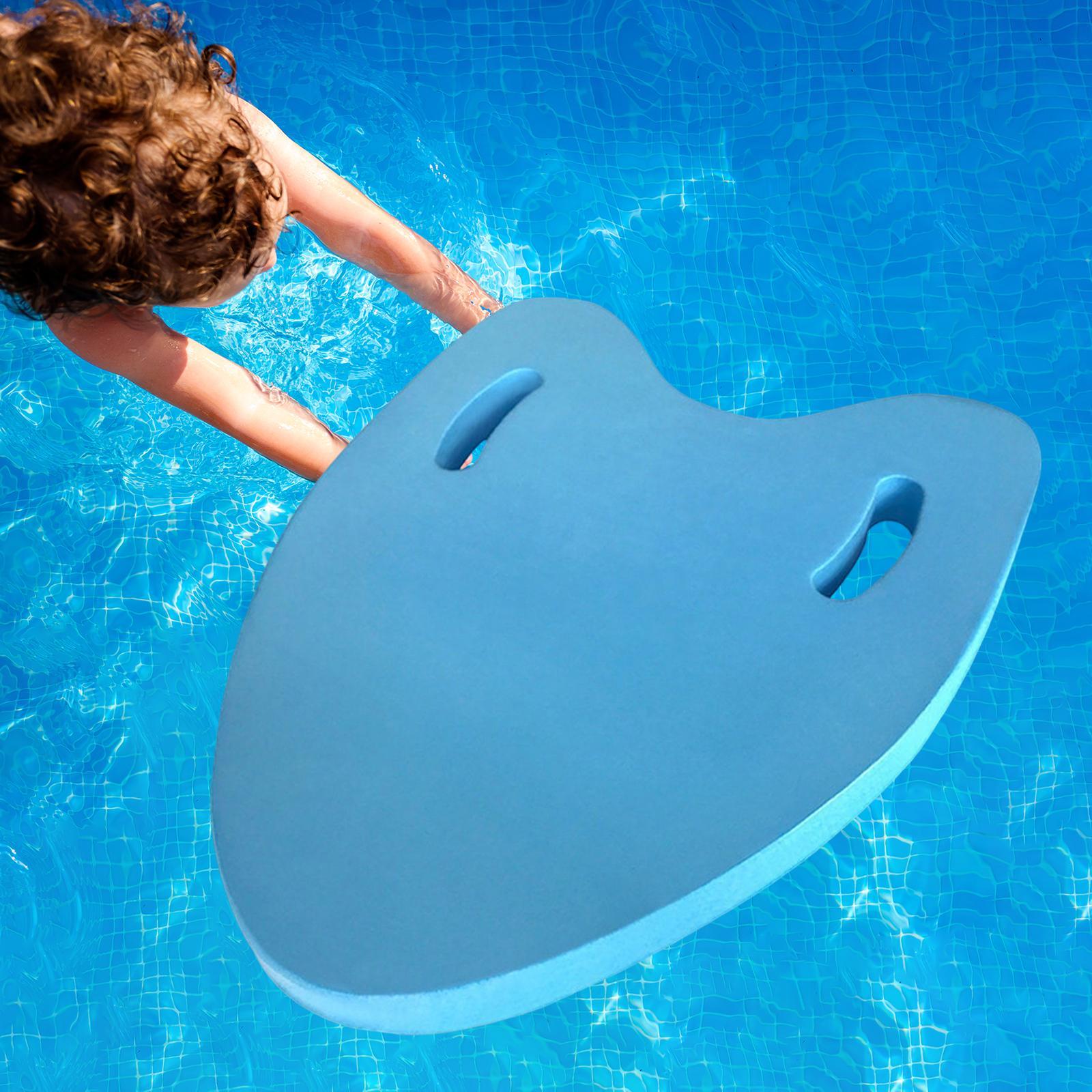 Swim Kickboard, Lightweight EVA Swim Training kickboard with 2 Integrated Hole Handles Suitable for Adult and Children