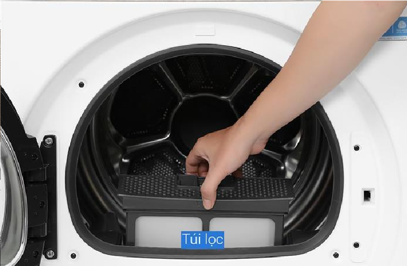 Máy sấy bơm nhiệt Toshiba 8 kg TD-T37BS90HWV(WT) - HÀNG CHÍNH HÃNG - CHỈ GIAO HCM