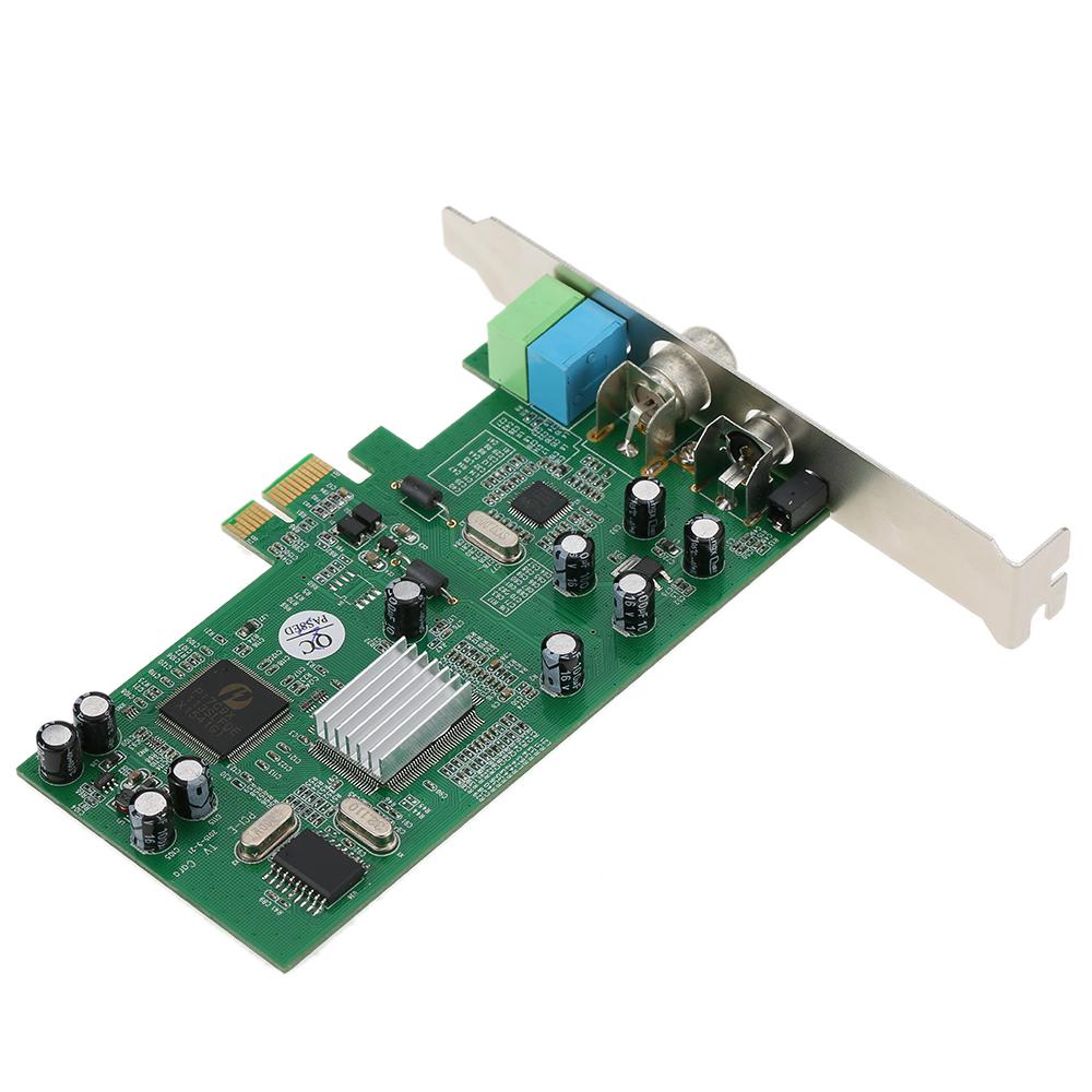 PCI-E Internal TV Tuner Card MPEG Video DVR Capture Recorder PAL BG PAL I NTSC SECAM PC PCI-E Multimedia Card Remote