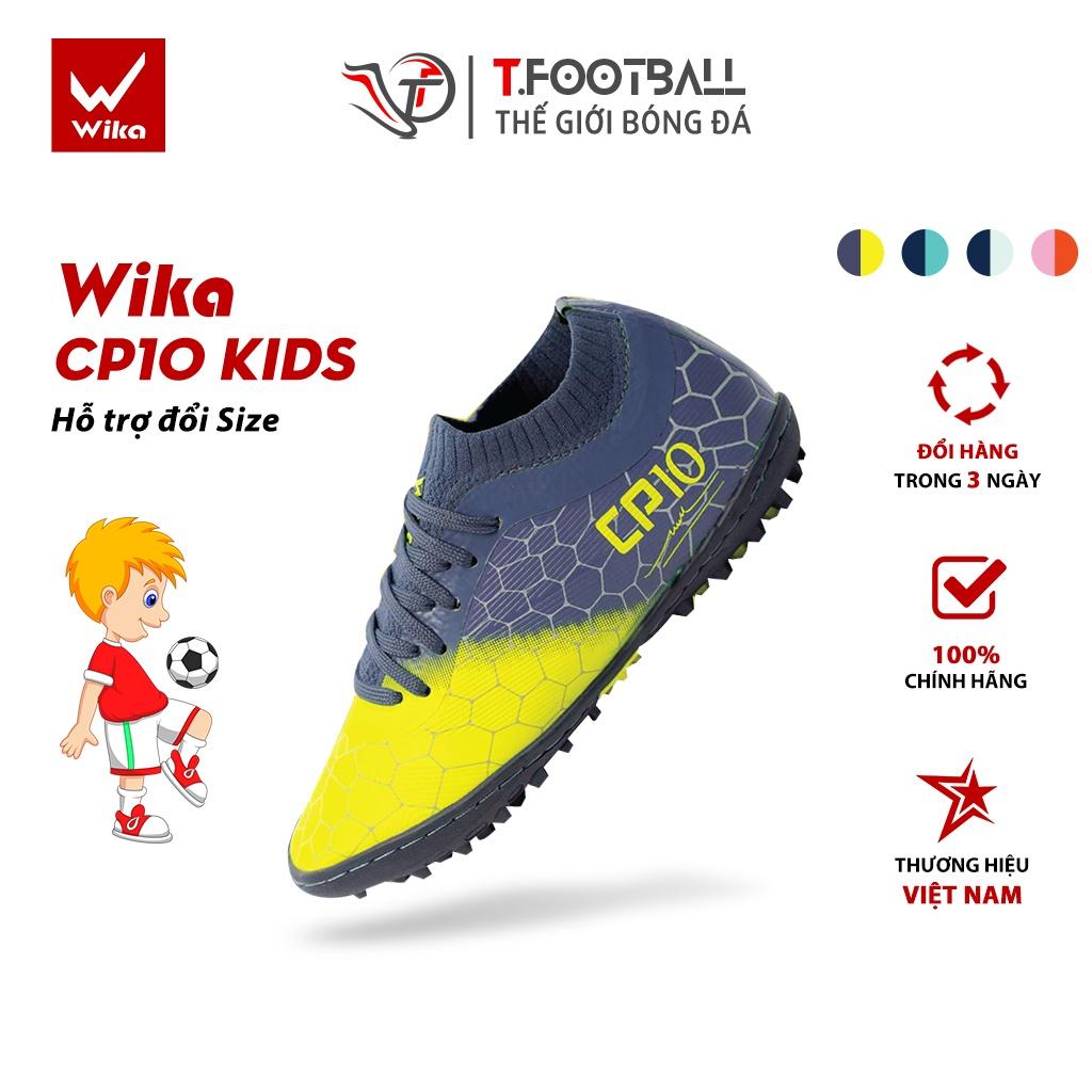 Giày Bóng Đá Trẻ Em WIKA CP10 Kids Lót Giày EVA Êm Ái Bảo Vệ Chân
