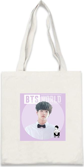 Túi tote BTS WORLD in hình SUGA