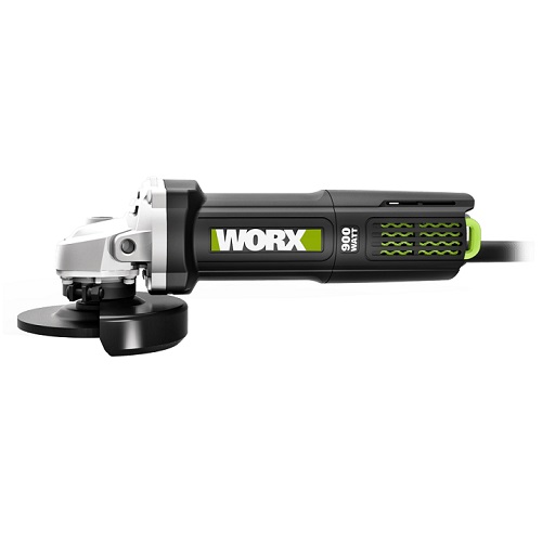 Máy Mài Góc Worx Green WU900 Công Suất 900W Đĩa Mài 100mm - Hàng Chính Hãng Weldcom (Công Tắc Đuôi)