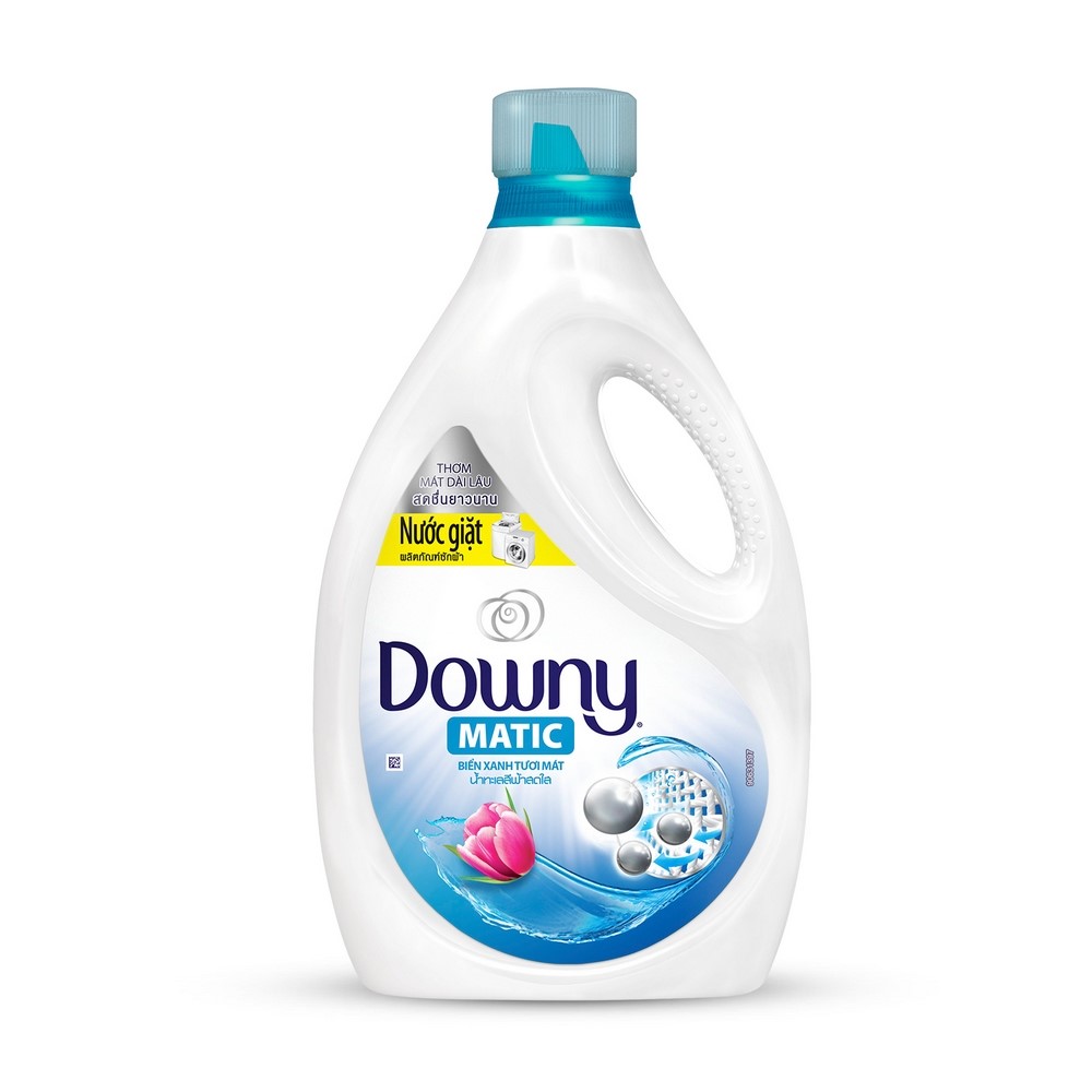 Nước Giặt Downy Biển Xanh Tươi Mát Dạng Chai 2.4KG