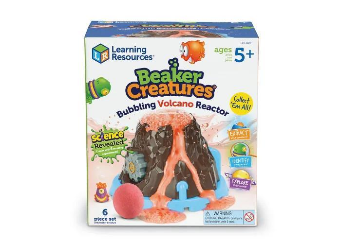 Learning Resources Bộ đồ chơi khoa học núi lửa phun trào - Beaker Creatures Bubbling Volcano Reactor