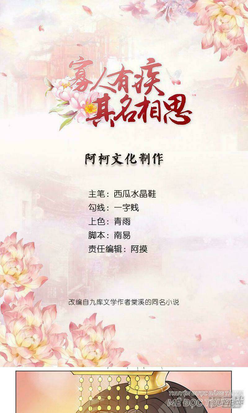 quả nhân có bệnh tên là tương tư chapter 7 1