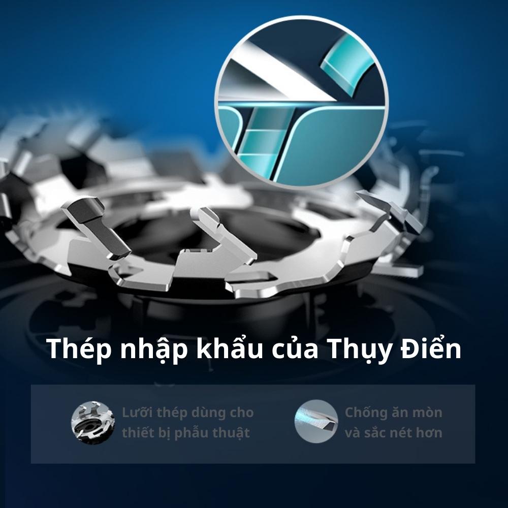 Máy cạo râu Philips điện S1108 với đầu cạo linh hoạt theo bốn chiều - Hàng nhập khẩu