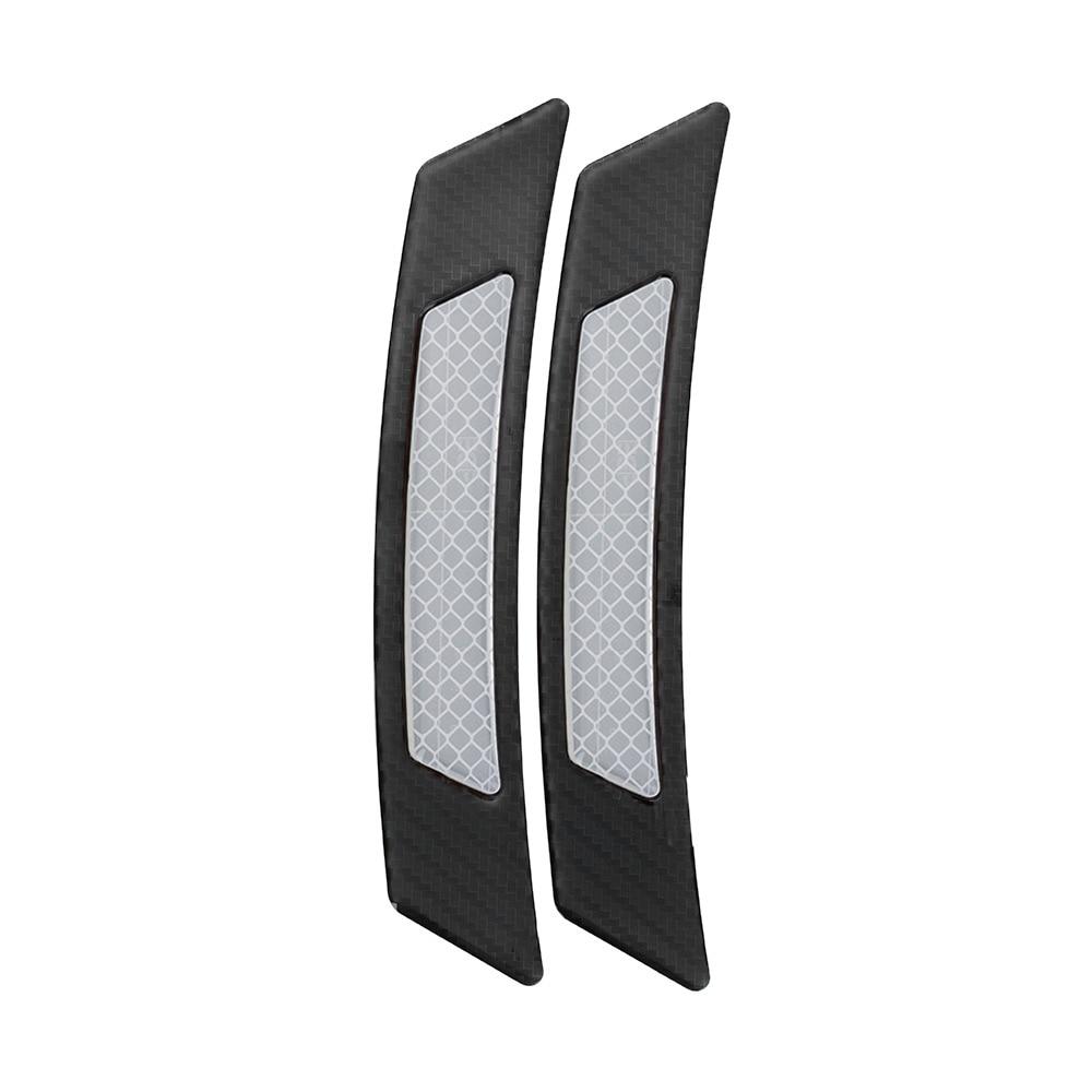 Miếng dán trang trí bánh xe hơi bằng sợi carbon phản quang cho Ford geely toyota