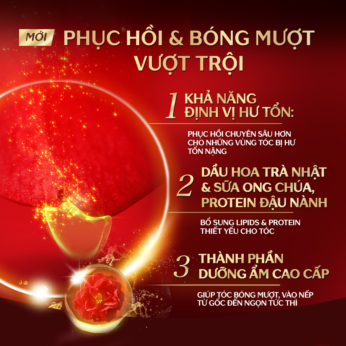 Combo 2 Dầu gội Dưỡng tóc Bóng mượt Tsubaki Premium Moist Shampoo 490ml x 2