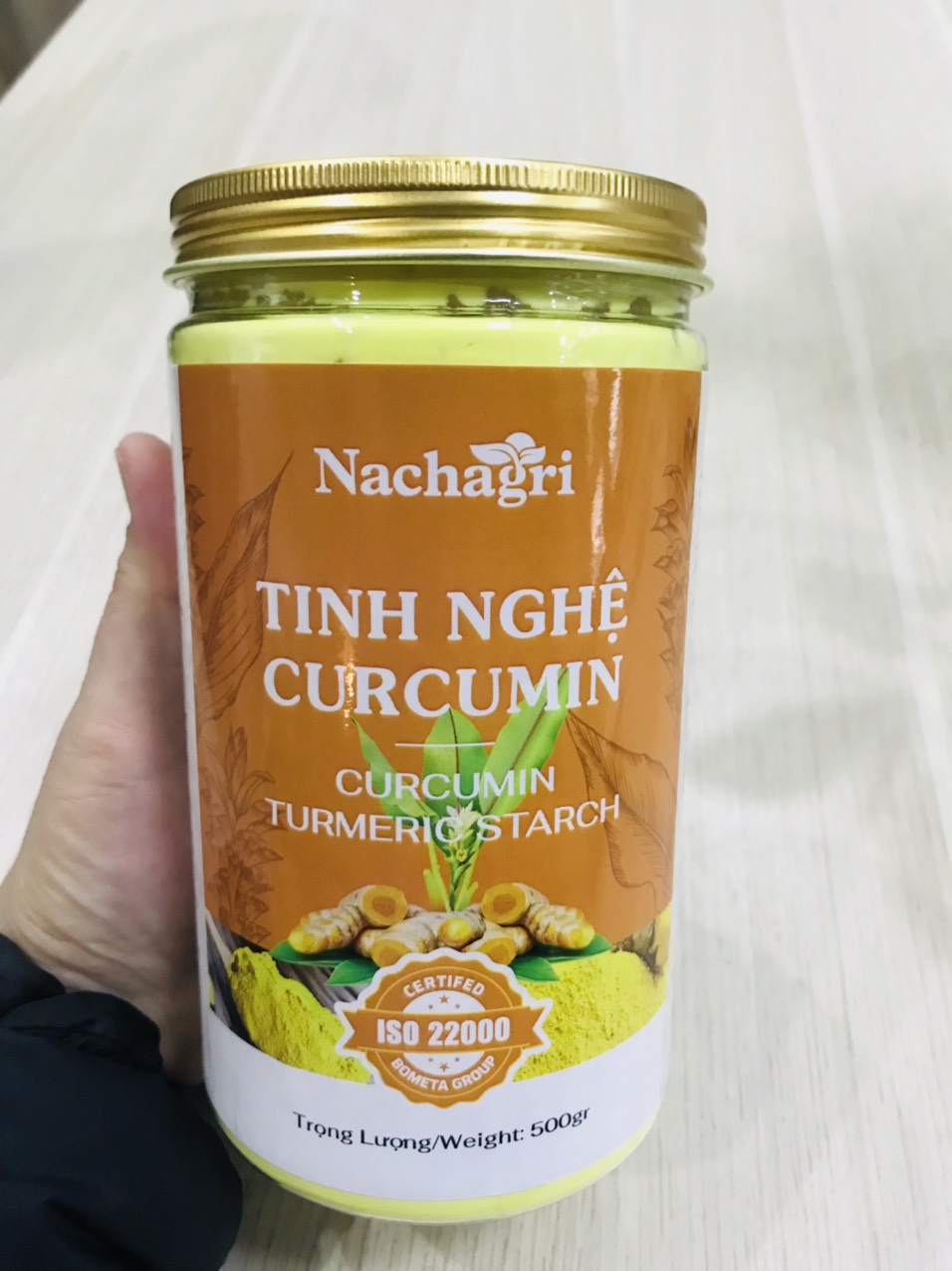 Tinh Nghệ Curcumin Nachagri 