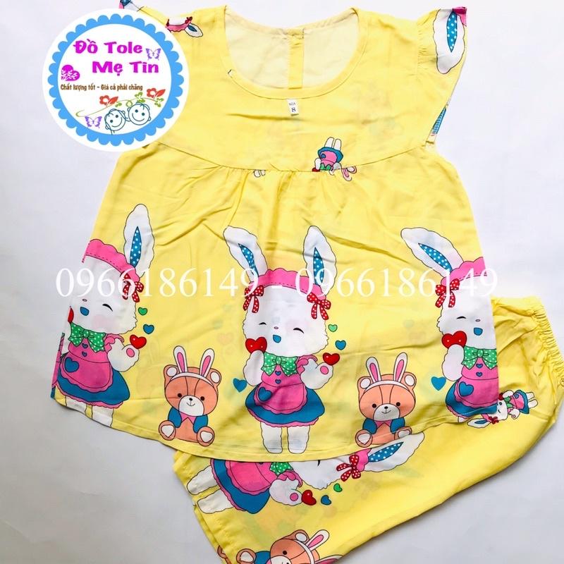 Đồ tôn(lanh) size 8(19-21kg) lửng bé gái - ib shop gửi màu còn