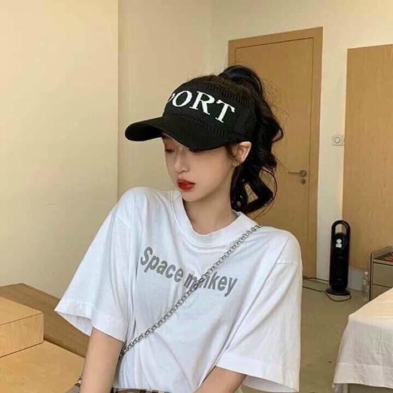 MŨ ️LƯỠI ️TRAI NỬA ĐẦU CHỐNG NẮNG THỜI TRANG CHO NỮ PHONG CÁCH HÀN QUỐC 2021